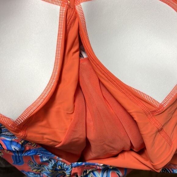 NWT JANTZEN FLORAL‎ SWIMSUIT ONEPIECE SIZE 12 - Picture 6 of 8